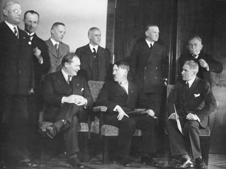 Adolf Hitler's cabinet just after being named chancellor of Germany